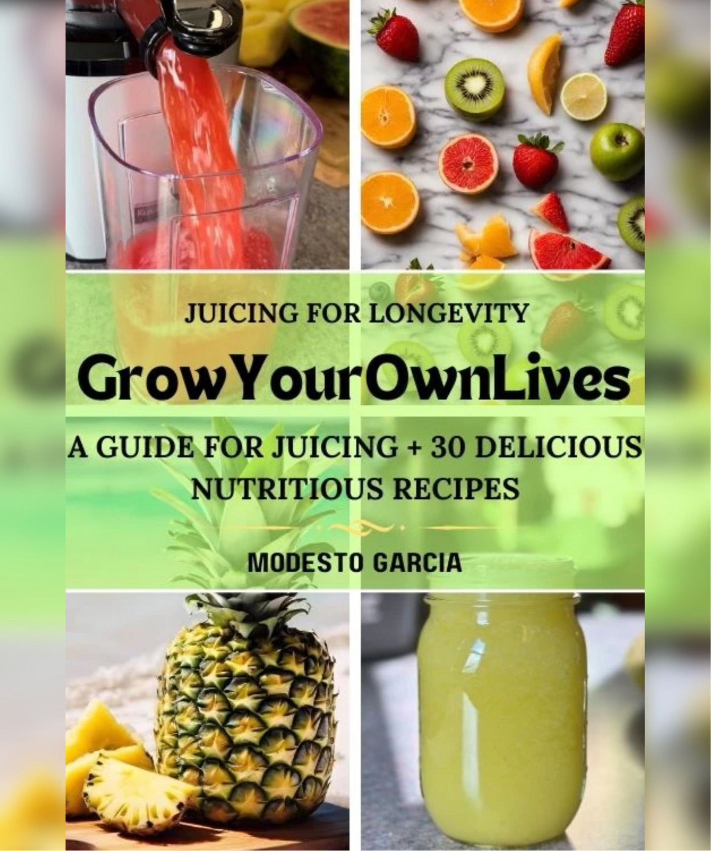Juicing For Longevity Recipe Ebook