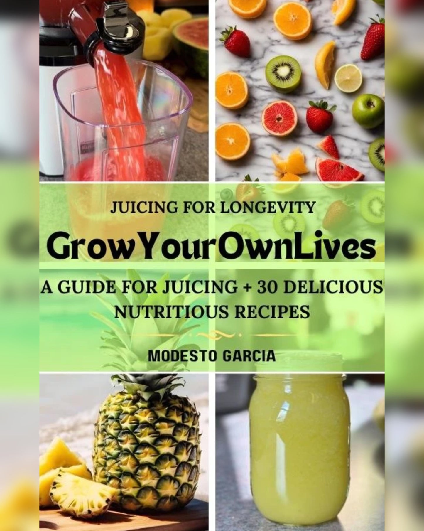 Juicing For Longevity Recipe Ebook
