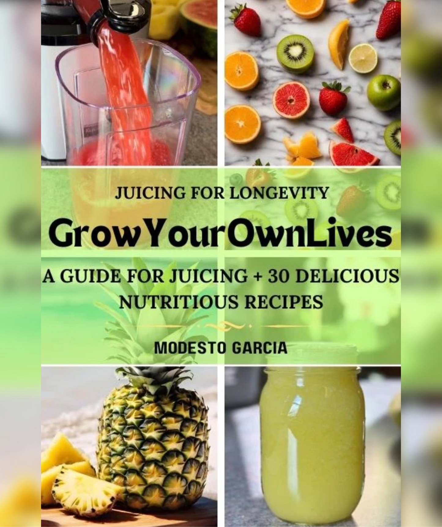 Juicing For Longevity Recipe Ebook