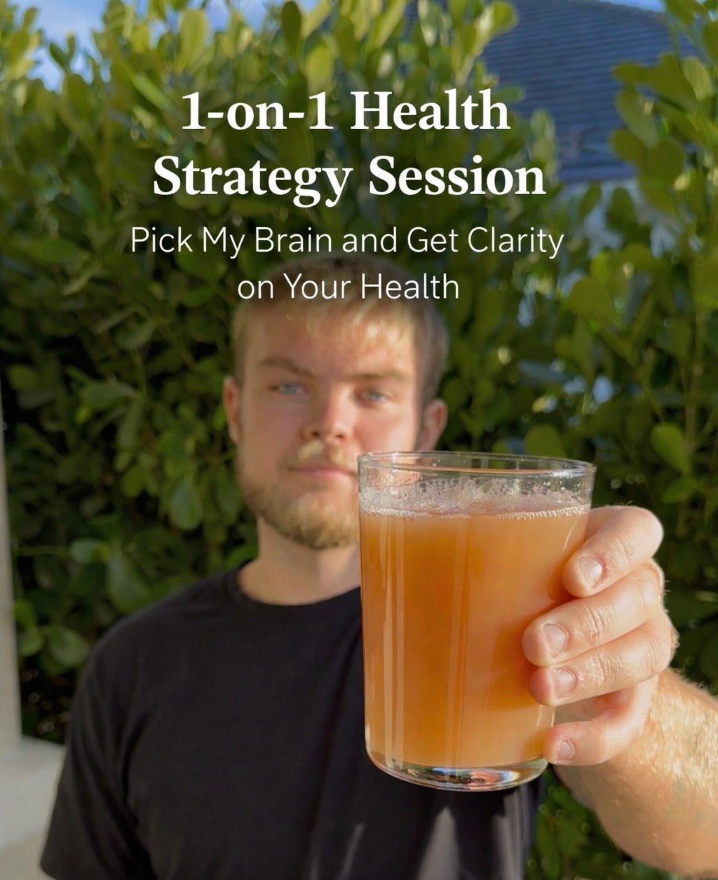 1 on 1 Health Strategy Session!