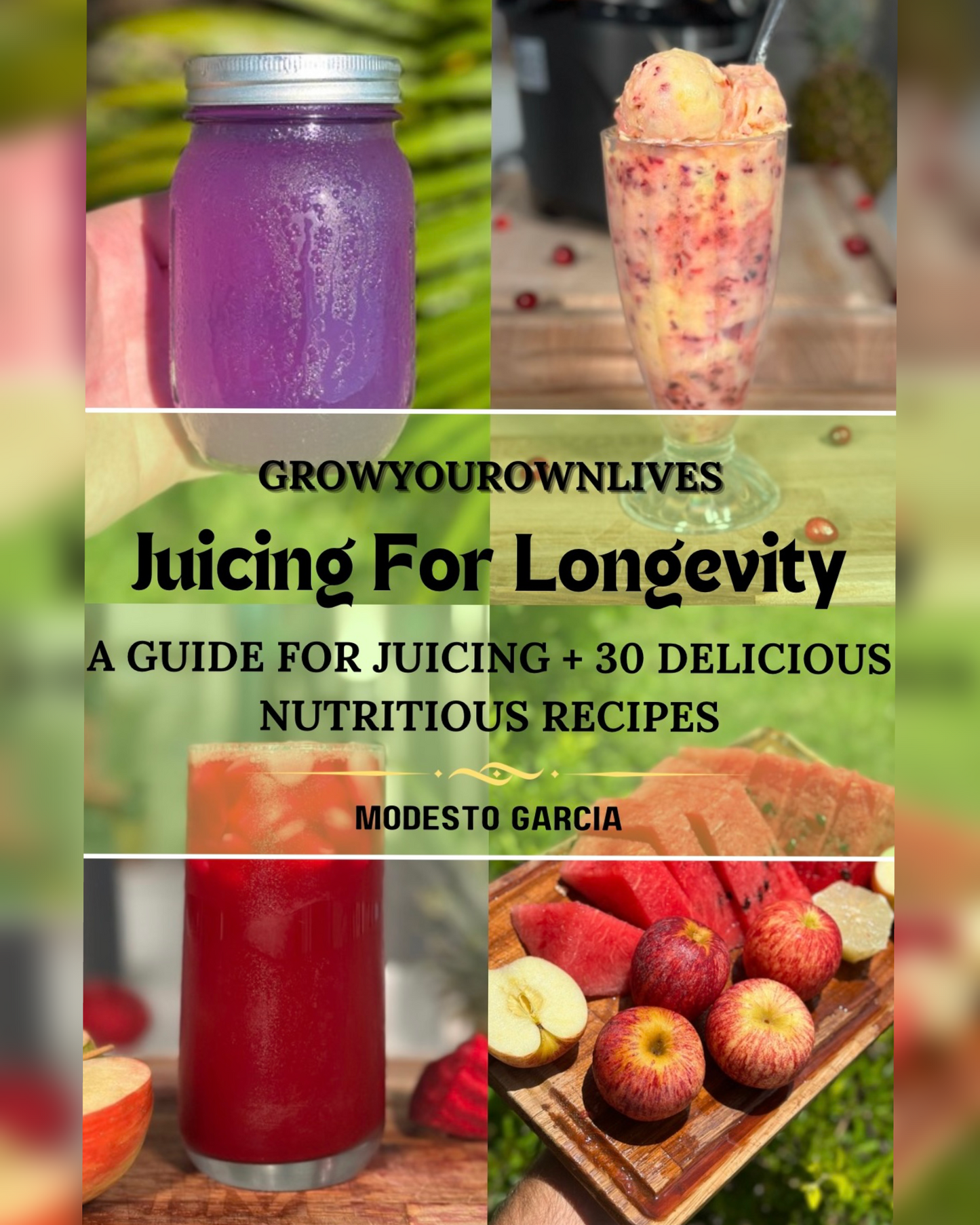 ‘Juicing For Longevity’ Recipe Ebook!